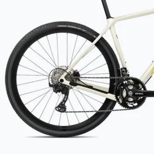 Гравел велосипед Orbea Terra M30 Team 2024 ivory white/spicy lime