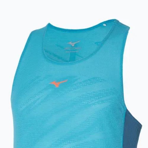 Мъжки потник за бягане Mizuno Aero Tank maui blue