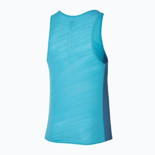 Мъжки потник за бягане Mizuno Aero Tank maui blue