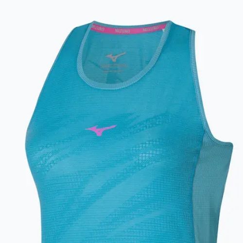 Дамски потник за бягане Mizuno Aero Tank maui blue