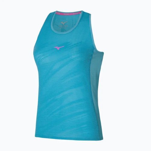Дамски потник за бягане Mizuno Aero Tank maui blue