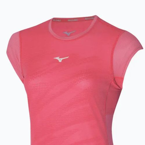 Дамска тениска за бягане Mizuno Aero Tee sunkissed coral