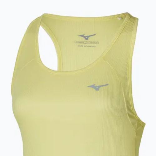 Дамски потник за бягане Mizuno DryAeroFlow Tank pale lime yellow