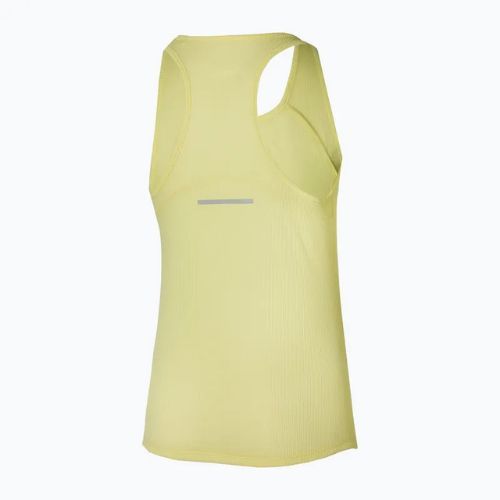Дамски потник за бягане Mizuno DryAeroFlow Tank pale lime yellow