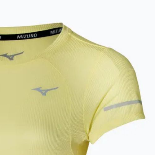 Дамска тениска за бягане Mizuno DryAeroFlow Tee pale lime yellow