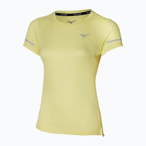 Дамска тениска за бягане Mizuno DryAeroFlow Tee pale lime yellow