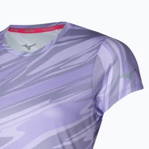 Дамска тениска за бягане Mizuno Core Graphic Tee pastel lilac