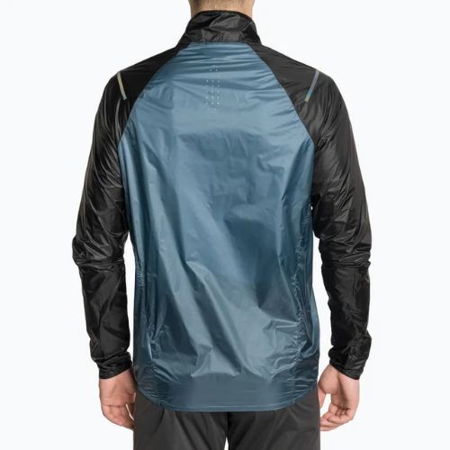 Мъжко яке за бягане Mizuno Aero blue ashes