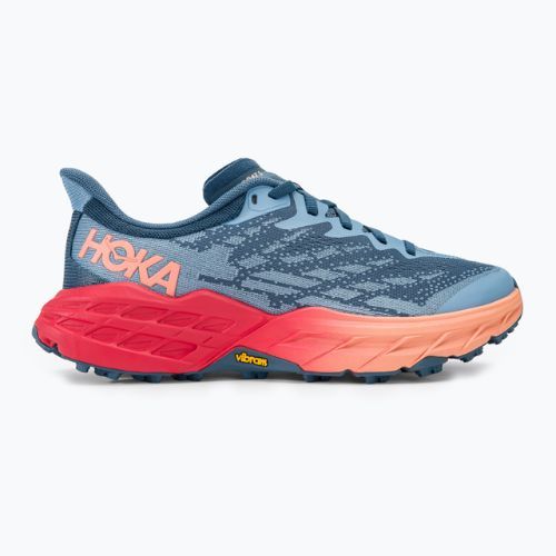 Дамски обувки за бягане HOKA Speedgoat 5 real teal/papaya