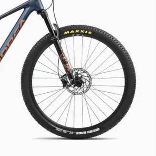 Планински велосипед Orbea Oiz H30 2024 moondust blue / leo orange