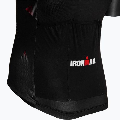 Мъжка колоездачна тениска Quest Race Line France Iron Man black