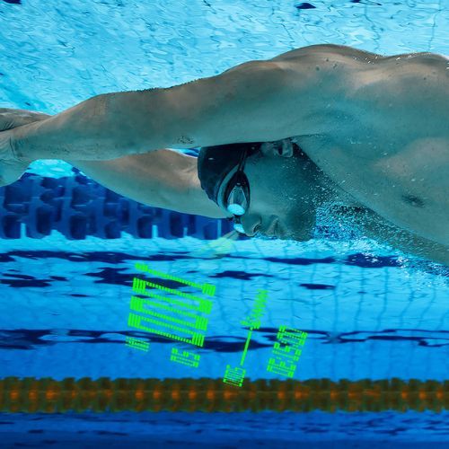 Очила за плуване Holoswim Smart black