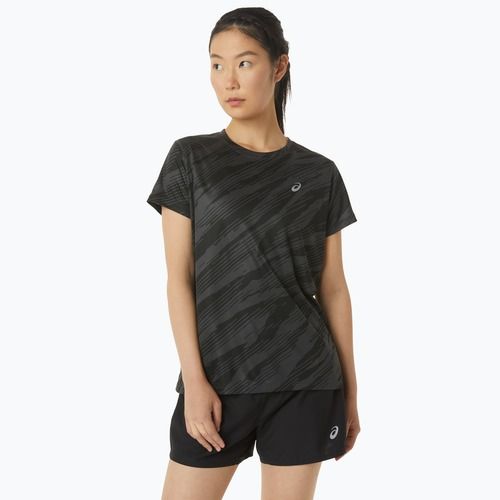 Мъжка тениска за бягане ASICS Core All Over Print graphite grey/performance black