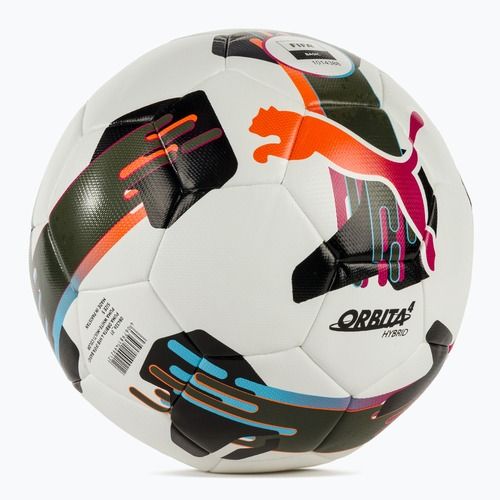 Футболна топка PUMA Orbita 4 HYB FIFA Basic puma white/multicolor размер 5