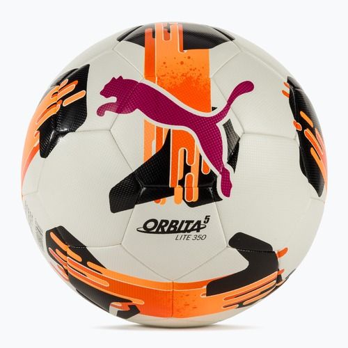 Футболна топка Puma Orbita 5 Fusion Lite 350 puma white/multicolor размер 5