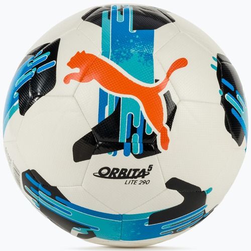 Футболна топка Puma Orbita 5 Fusion Lite puma white/multicolor размер 3