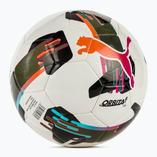 Футболна топка Puma Orbita 6 MS puma white/multicolour размер 3