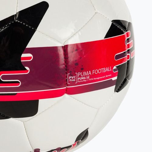 Футболна топка Puma Orbita 6 MS puma white/puma red размер 3