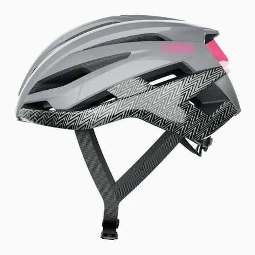 Велосипедна каска ABUS StormChaser zigzag grey