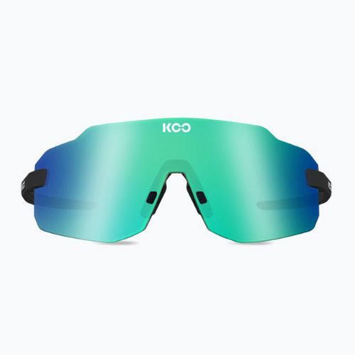 Слънчеви очила Koo Supernova black matt/green mirror