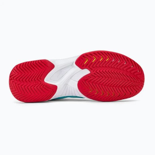 Дамски обувки за тенис Mizuno Wave Exceed Tour 5 AC tanger turquoise/firery coral 2/white
