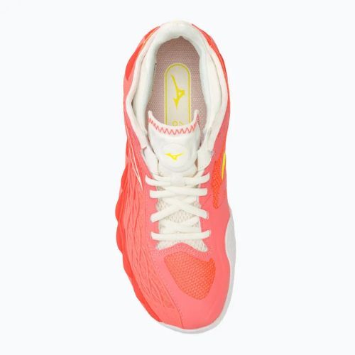 Дамски обувки за тенис Mizuno Wave Enforce Tour CC candy coral/snow white/neon flame