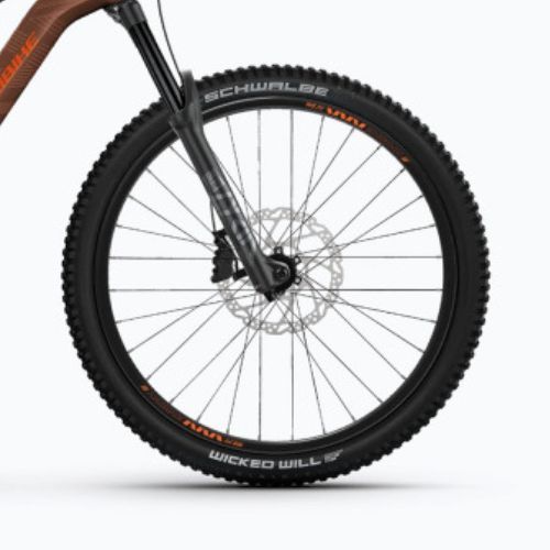 Електрически велосипед Haibike Lyke CF 10 430Wh leather/orange gloss
