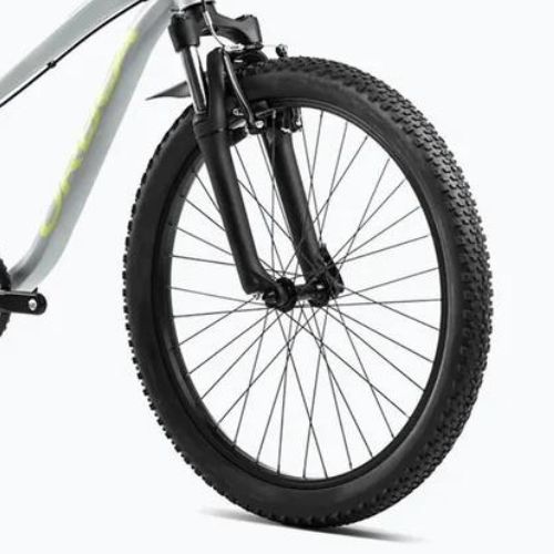 Детски велосипед Orbea MX 24 XC 2024 silver/spicy lime