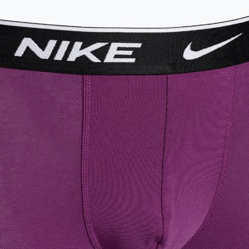 Мъжки боксерки Nike Everyday Cotton Stretch Trunk 3 чифта green/violet/blue