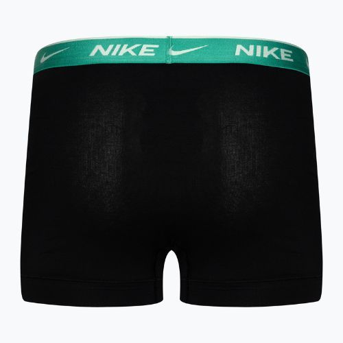 Мъжки боксерки Nike Everyday Cotton Stretch Trunk 3 чифта blue/turquoise/pink