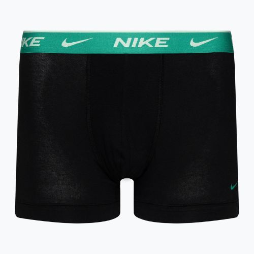 Мъжки боксерки Nike Everyday Cotton Stretch Trunk 3 чифта blue/turquoise/pink
