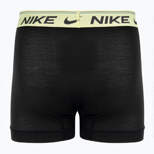 Мъжки боксерки Nike Dri-FIT Ultra Comfort Brief 3 чифта black/yellow/fuxia