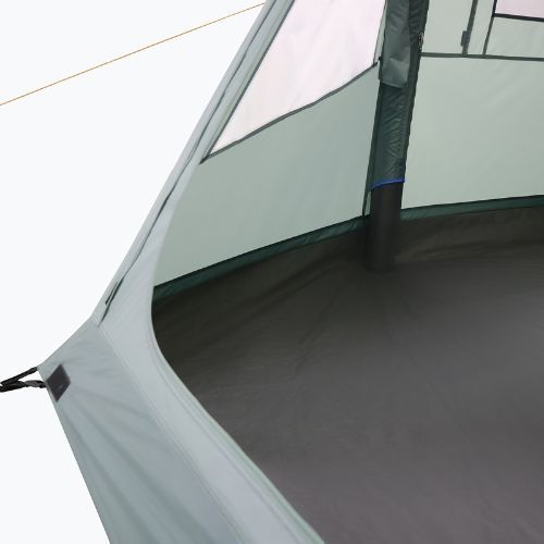 Надуваема палатка за къмпинг за 4 души KADVA AIRcamp 4.4 зелена