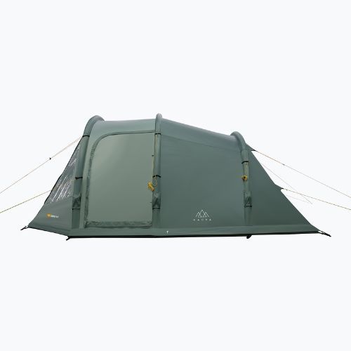 Надуваема палатка за къмпинг за 4 души KADVA AIRcamp 4.4 зелена