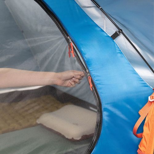 Четириместна палатка за къмпинг KADVA CAMPdome 4 синя