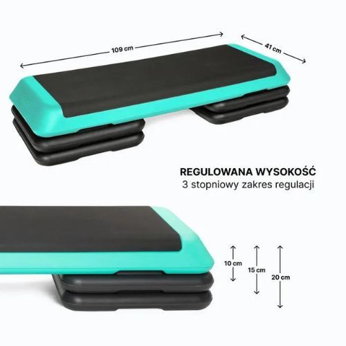 Степер за аеробика XTREXO Aerobic AS01 зелен