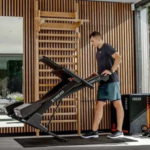 Електрическа пътека за бягане XTREXO X400 черна