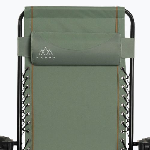 Туристически стол / шезлонг KADVA CAMPchair 2.0 зелен