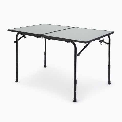 Сгъваема туристическа маса KADVA CAMPtable голяма за 4-6 души сива