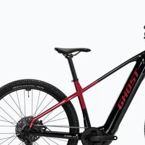 Електрически велосипед Ghost E-Teru Universal High 625Wh black/metallic rust red glossy