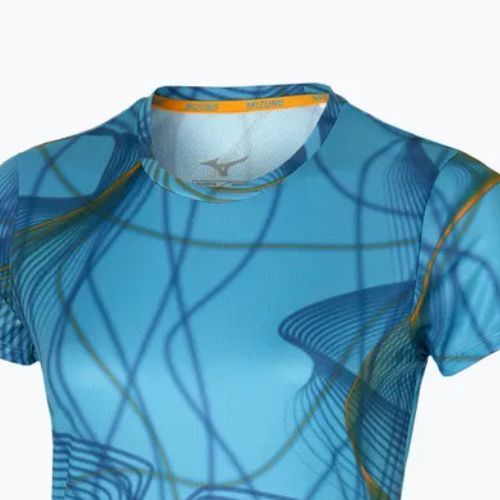 Дамска тениска за бягане Mizuno Graphic Tee milky blue