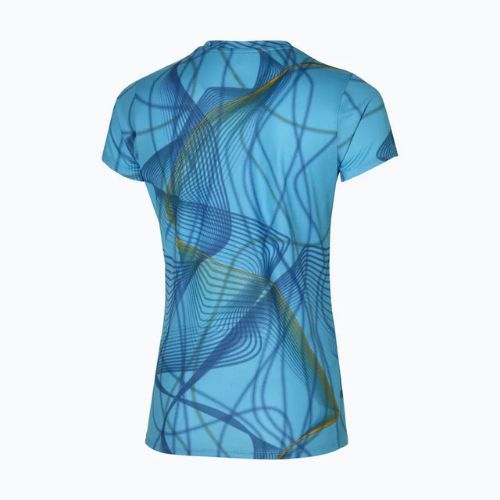 Дамска тениска за бягане Mizuno Graphic Tee milky blue