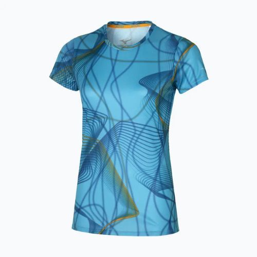 Дамска тениска за бягане Mizuno Graphic Tee milky blue