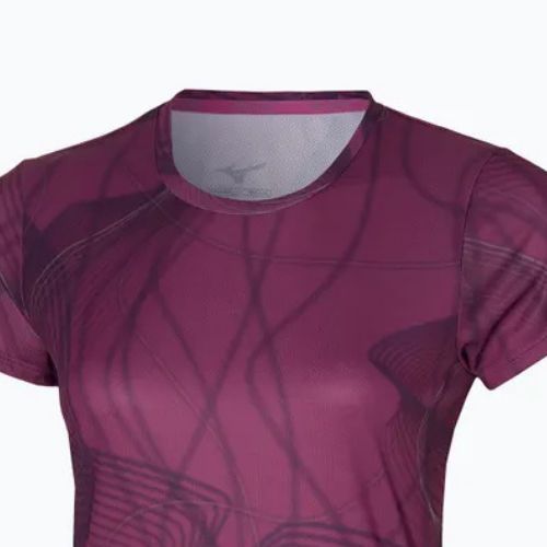 Дамска тениска за бягане Mizuno Graphic Tee magenta haze