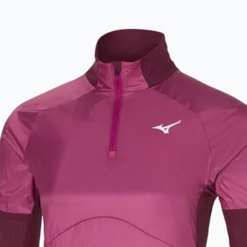 Дамска блуза за бягане с дълъг ръкав Mizuno Hybrid LS Tee magenta haze