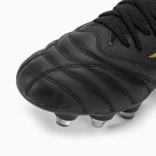 Мъжки футболни обувки Mizuno Morelia Neo IV Beta SG black/gold/black