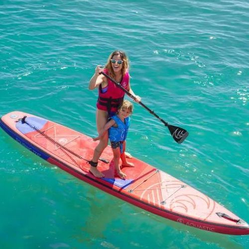 Дъска SUP AQUASTIC Touring 12'6" 2024 червен