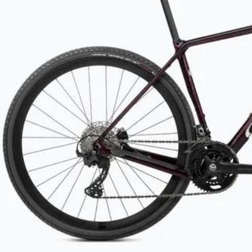 Гравел велосипед Orbea Terra M30 Team 2024 wine red carbon view