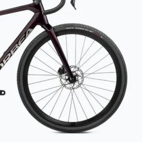 Гравел велосипед Orbea Terra M30 Team 2024 wine red carbon view