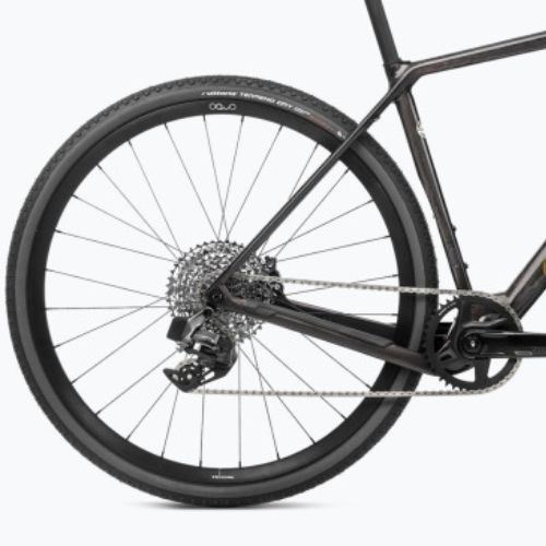 Гравел велосипед Orbea Terra M31e Team 1X 2024 cosmic carbon view/metallic olive green
